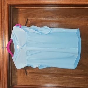 j Crew Flutter sleeveless top